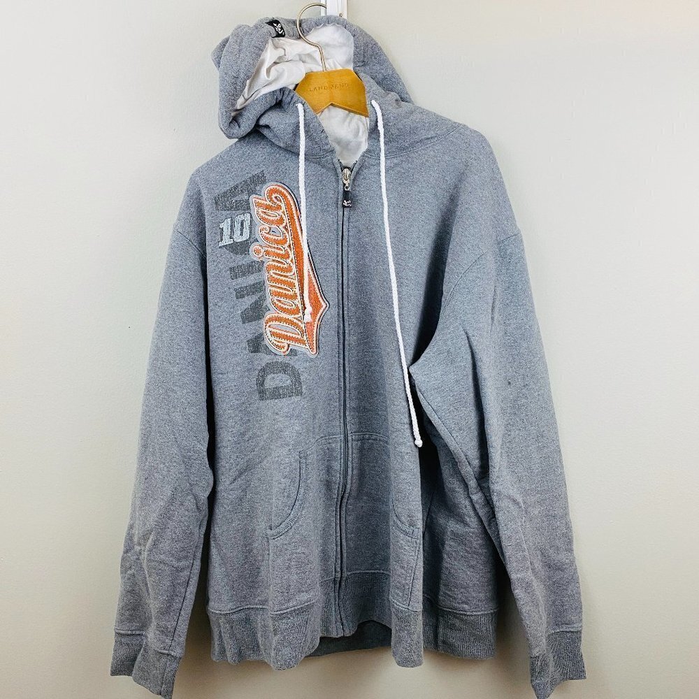 Danica Patrick NASCAR Hoodie Womens Large Sweatshirt Zip Front Chase Authentics